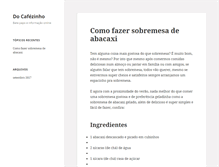 Tablet Screenshot of docafezinho.com.br